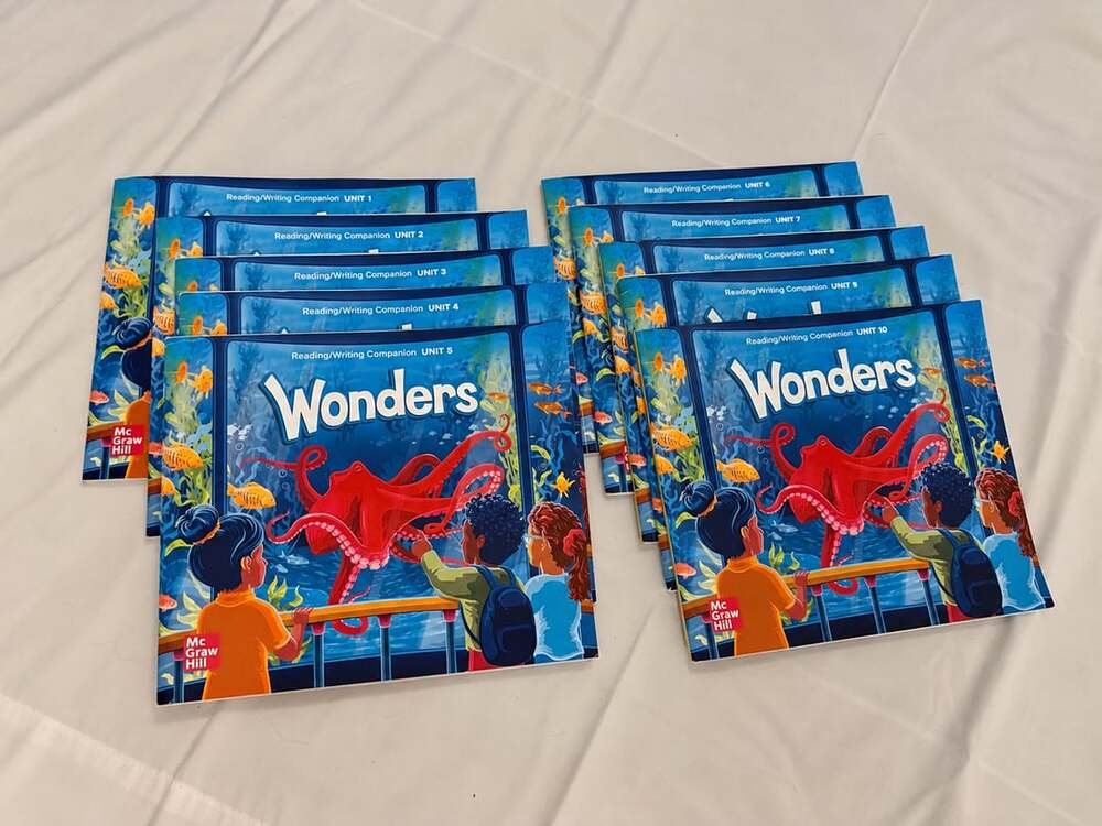 McGraw Hill Wonders Reading/Writing Companion Grade K Units 1-10